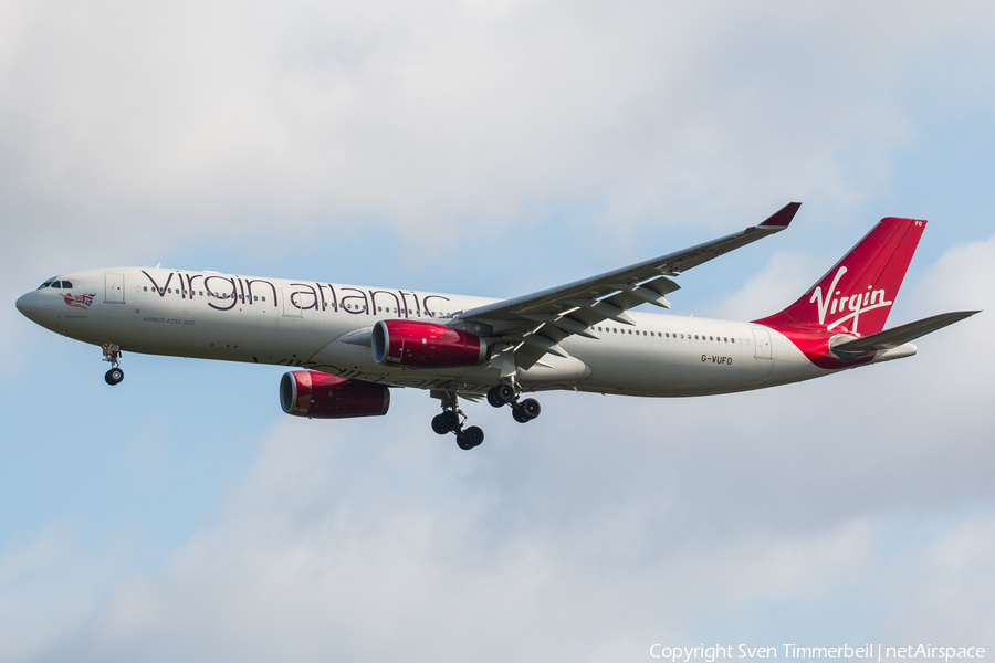 Virgin Atlantic Airways Airbus A330-343X (G-VUFO) | Photo 344641