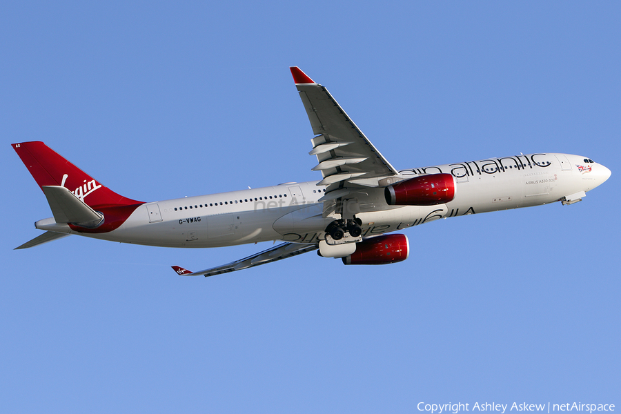 Virgin Atlantic Airways Airbus A330-343E (G-VWAG) | Photo 172583