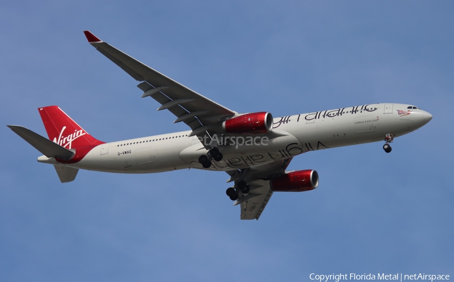 Virgin Atlantic Airways Airbus A330-343E (G-VWAG) | Photo 571216