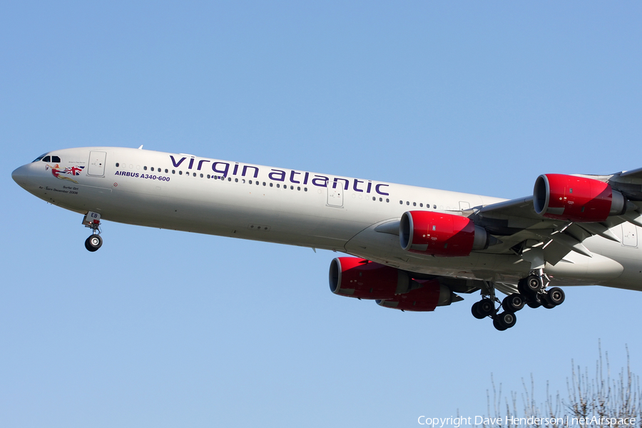 Virgin Atlantic Airways Airbus A340-642 (G-VWEB) | Photo 21809
