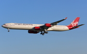 Virgin Atlantic Airways Airbus A340-642 (G-VWEB) at  London - Heathrow, United Kingdom