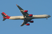 Virgin Atlantic Airways Airbus A340-642 (G-VWEB) at  London - Heathrow, United Kingdom
