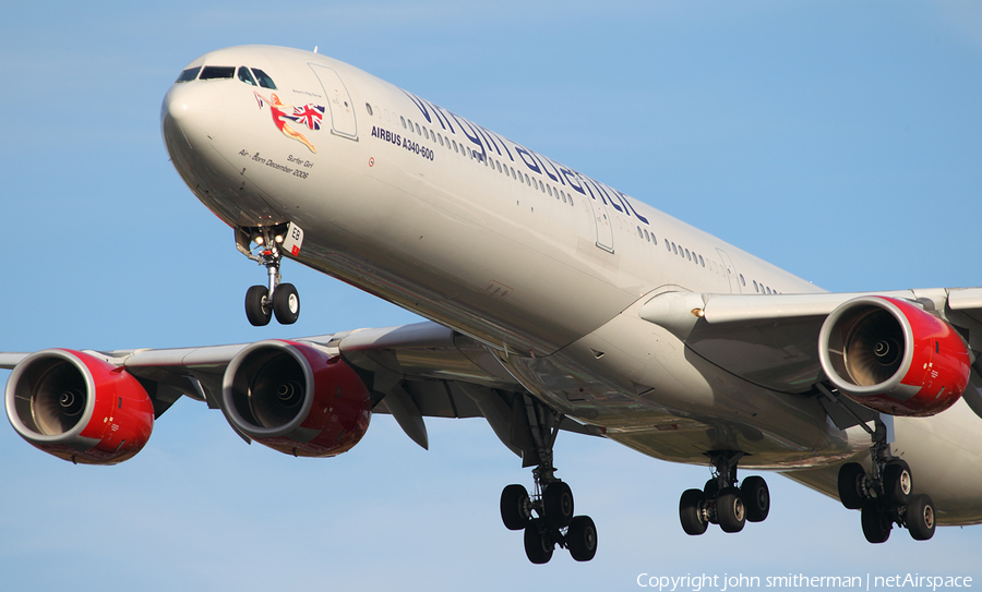 Virgin Atlantic Airways Airbus A340-642 (G-VWEB) | Photo 26251