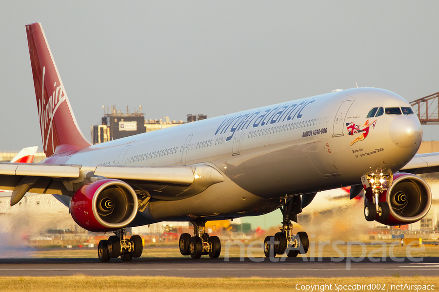 Virgin Atlantic Airways Airbus A340-642 (G-VWEB) | Photo 53135