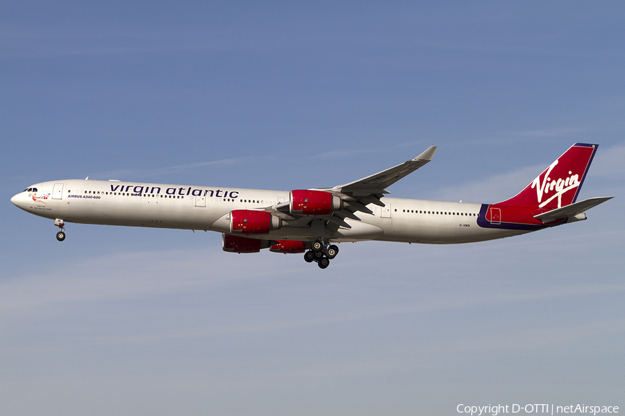 Virgin Atlantic Airways Airbus A340-642 (G-VWIN) | Photo 467800