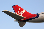 Virgin Atlantic Airways Airbus A340-642 (G-VWIN) at  Los Angeles - International, United States