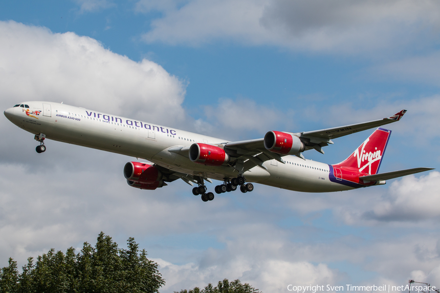 Virgin Atlantic Airways Airbus A340-642 (G-VWIN) | Photo 188506