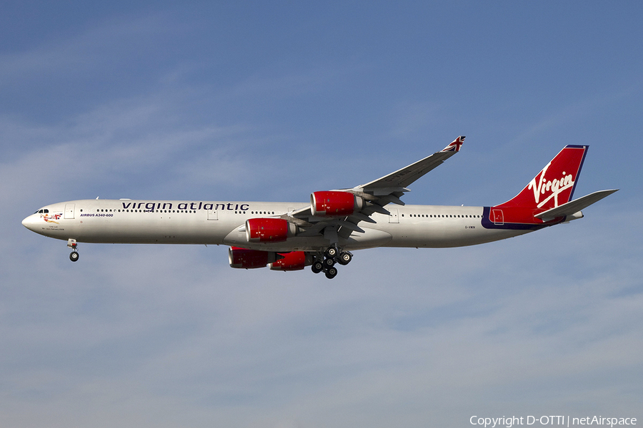 Virgin Atlantic Airways Airbus A340-642 (G-VWIN) | Photo 278437