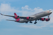 Virgin Atlantic Airways Airbus A340-642 (G-VWIN) at  London - Heathrow, United Kingdom