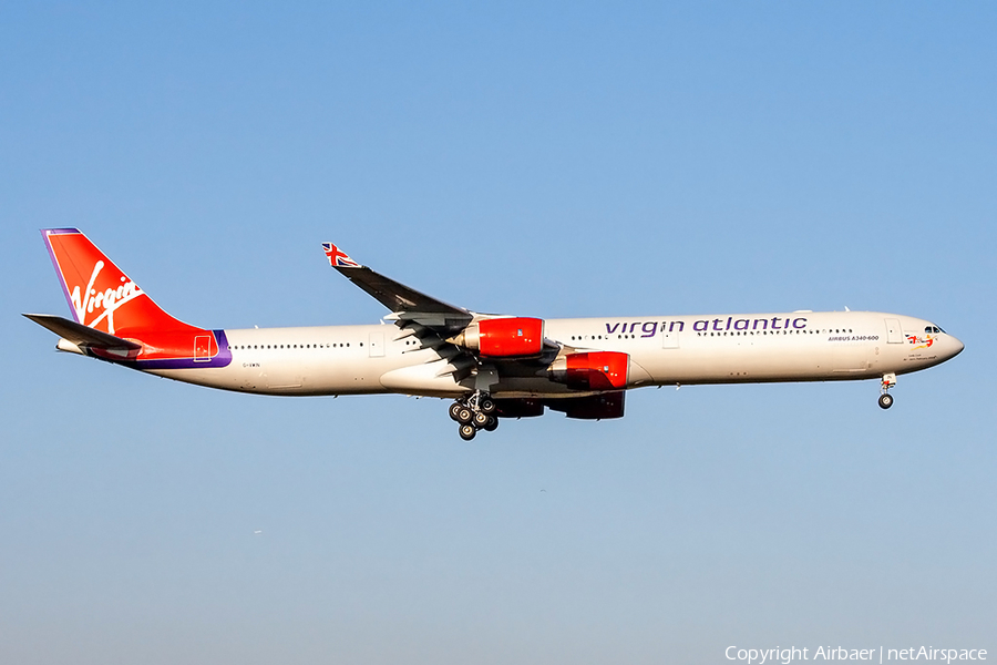 Virgin Atlantic Airways Airbus A340-642 (G-VWIN) | Photo 368840