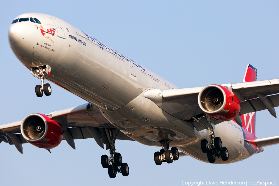 Virgin Atlantic Airways Airbus A340-642 (G-VWIN) | Photo 474888