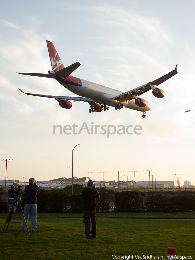 Virgin Atlantic Airways Airbus A340-642 (G-VWKD) | Photo 24404