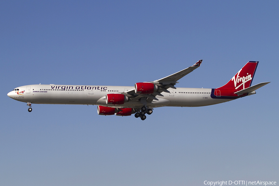 Virgin Atlantic Airways Airbus A340-642 (G-VWKD) | Photo 337342