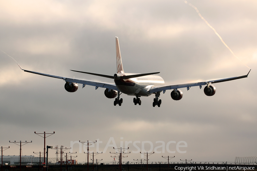 Virgin Atlantic Airways Airbus A340-642 (G-VWKD) | Photo 9413