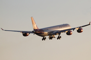 Virgin Atlantic Airways Airbus A340-642 (G-VWKD) at  London - Heathrow, United Kingdom