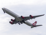 Virgin Atlantic Airways Airbus A340-642 (G-VWKD) at  Manchester - International (Ringway), United Kingdom