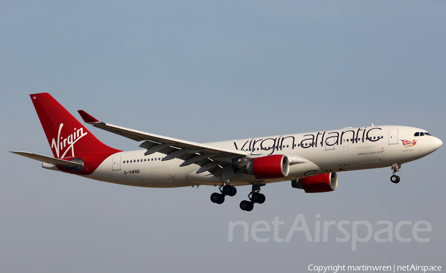 Virgin Atlantic Airways Airbus A330-223 (G-VWND) | Photo 314406