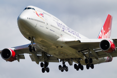 Virgin Atlantic Airways Boeing 747-41R (G-VWOW) at  London - Heathrow, United Kingdom