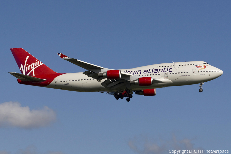 Virgin Atlantic Airways Boeing 747-41R (G-VWOW) | Photo 277752