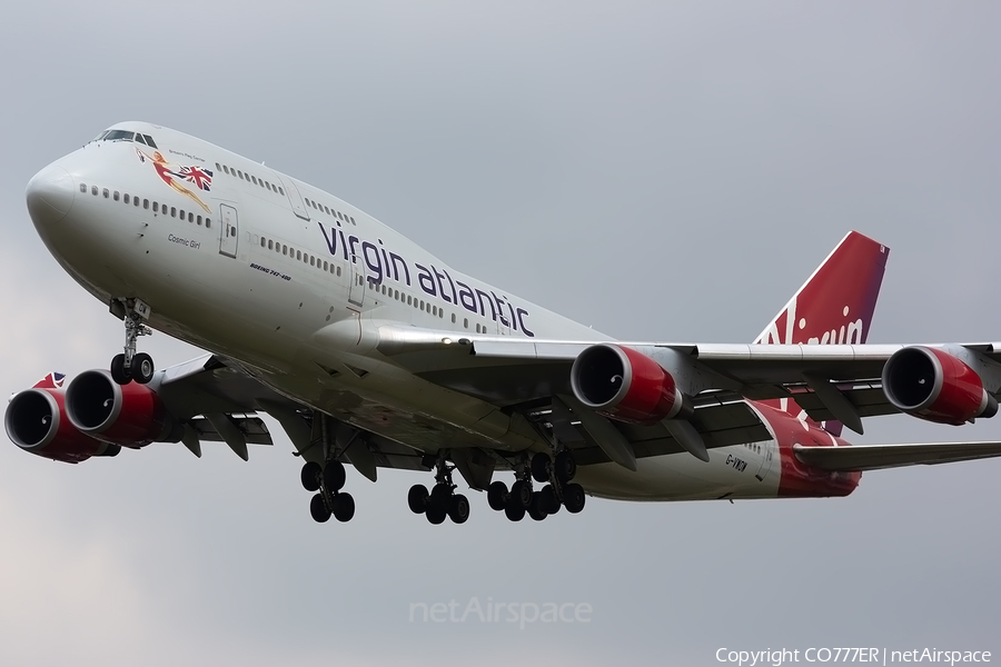 Virgin Atlantic Airways Boeing 747-41R (G-VWOW) | Photo 289662