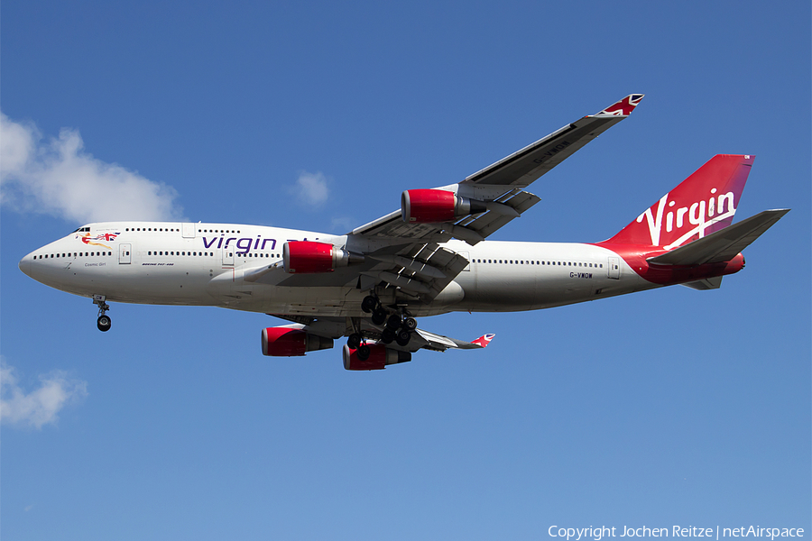 Virgin Atlantic Airways Boeing 747-41R (G-VWOW) | Photo 50419