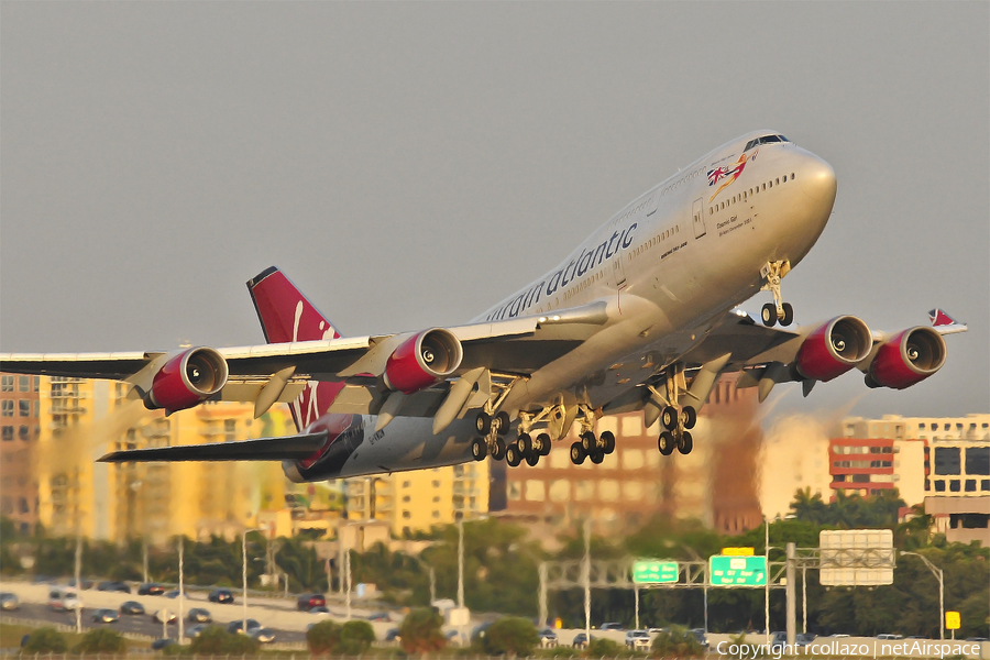 Virgin Atlantic Airways Boeing 747-41R (G-VWOW) | Photo 10296