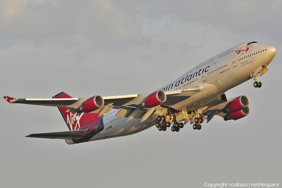 Virgin Atlantic Airways Boeing 747-41R (G-VWOW) | Photo 10297