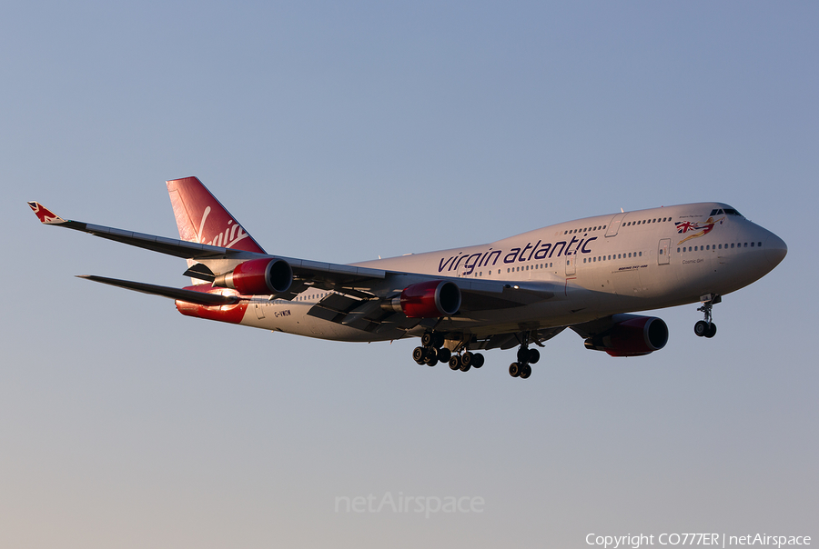 Virgin Atlantic Airways Boeing 747-41R (G-VWOW) | Photo 14148