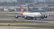 Virgin Atlantic Airways Boeing 747-41R (G-VWOW) at  Miami - International, United States