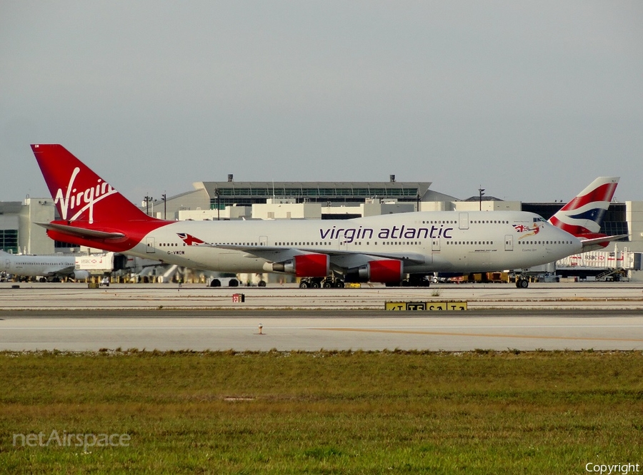 Virgin Atlantic Airways Boeing 747-41R (G-VWOW) | Photo 34315