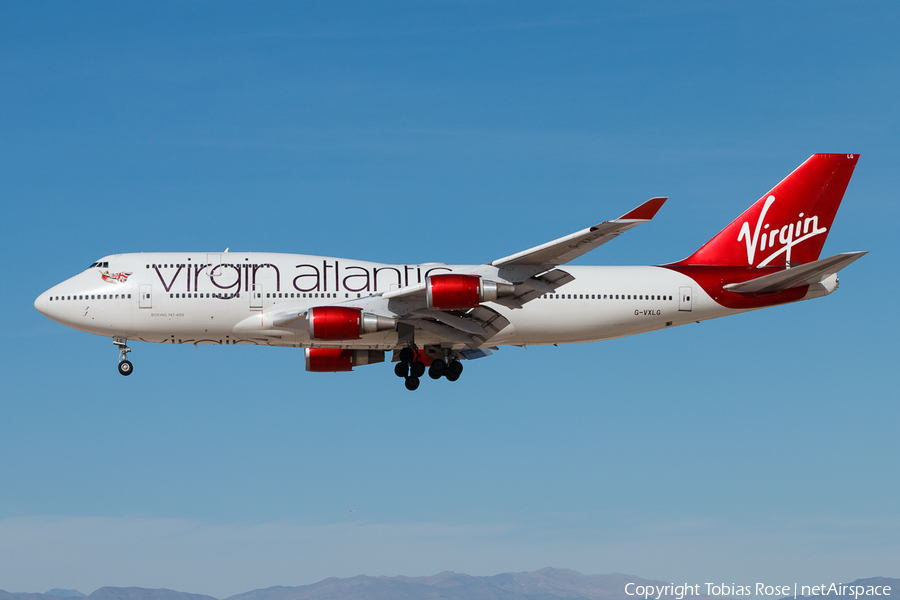 Virgin Atlantic Airways Boeing 747-41R (G-VXLG) | Photo 298421