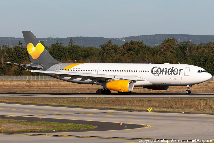 Condor Airbus A330-243 (G-VYGK) | Photo 352621