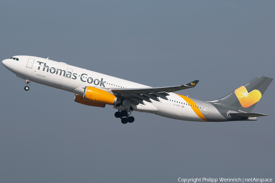 Thomas Cook Airlines Airbus A330-243 (G-VYGK) | Photo 155870