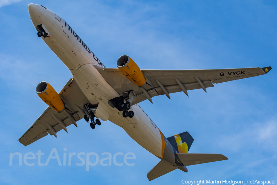 Thomas Cook Airlines Airbus A330-243 (G-VYGK) | Photo 288077