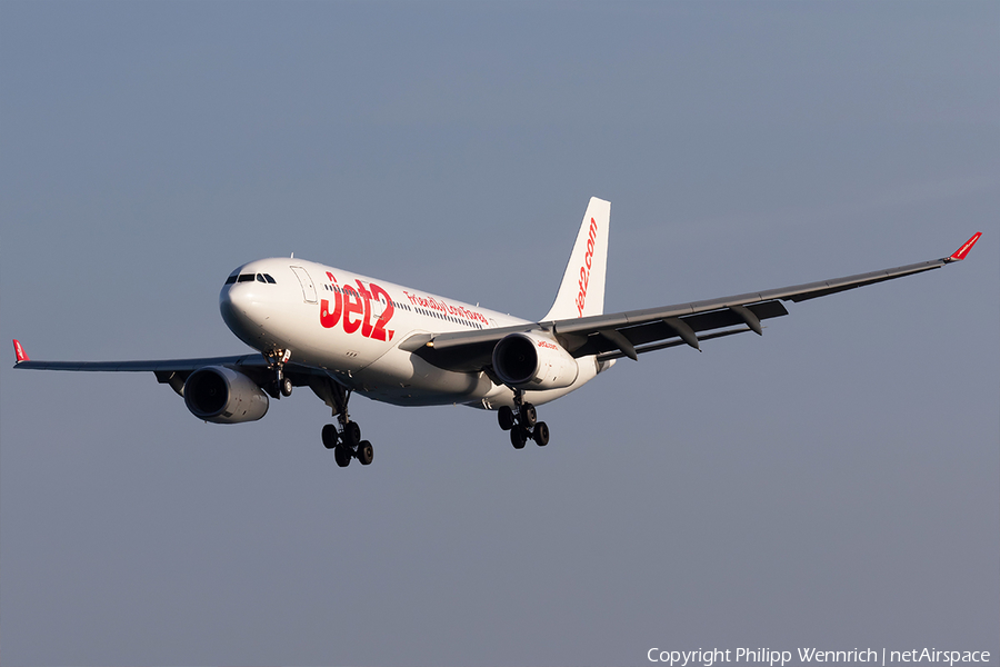 Jet2 (AirTanker) Airbus A330-243 (G-VYGL) | Photo 329310