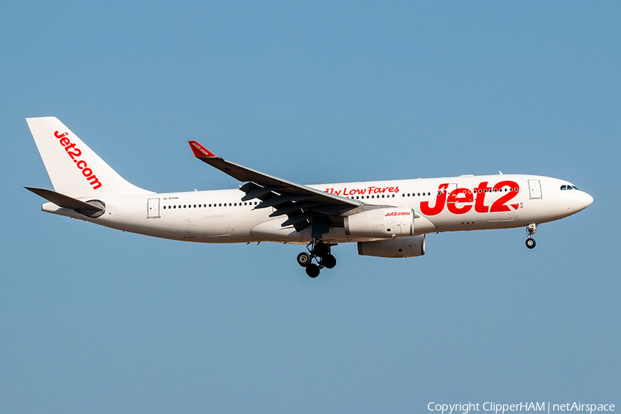 Jet2 (AirTanker) Airbus A330-243 (G-VYGL) | Photo 270614