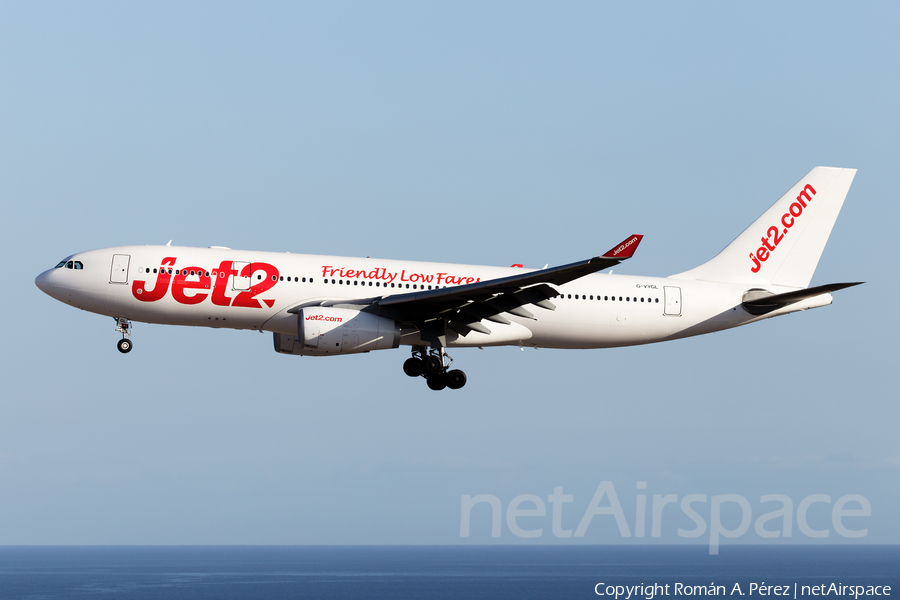 Jet2 (AirTanker) Airbus A330-243 (G-VYGL) | Photo 275369