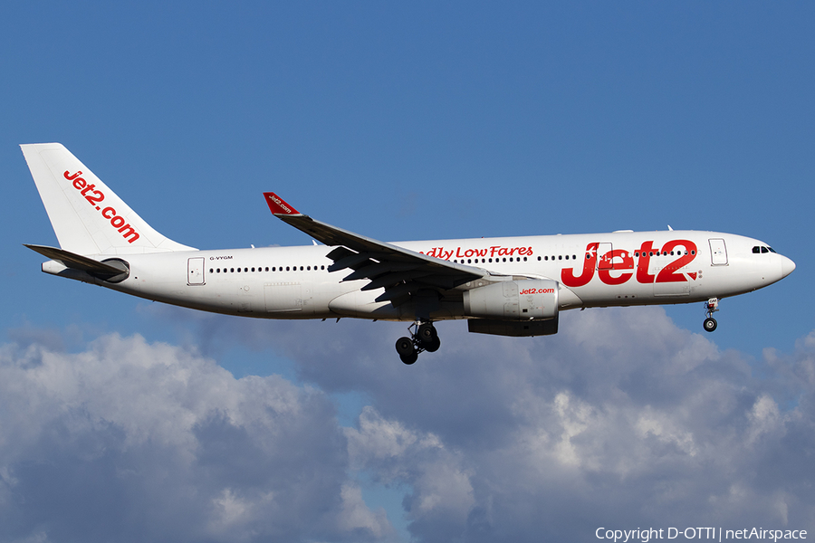 Jet2 (AirTanker) Airbus A330-243 (G-VYGM) | Photo 533777