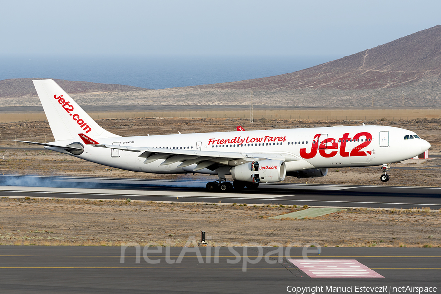 Jet2 (AirTanker) Airbus A330-243 (G-VYGM) | Photo 516847