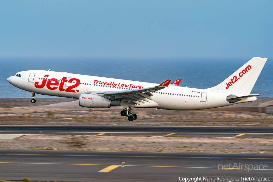 Jet2 (AirTanker) Airbus A330-243 (G-VYGM) | Photo 521552