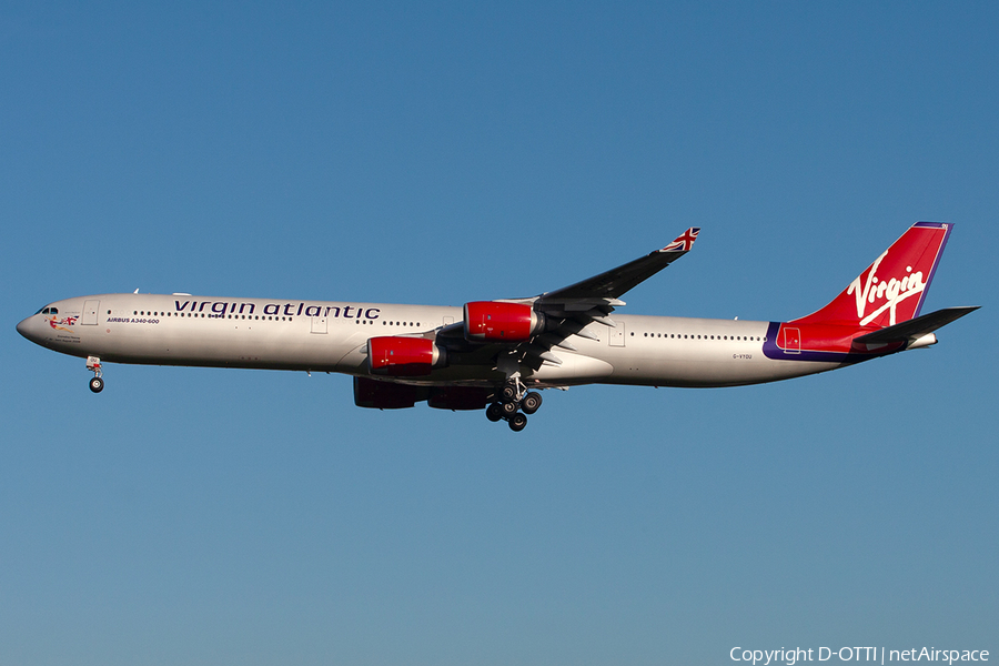 Virgin Atlantic Airways Airbus A340-642 (G-VYOU) | Photo 375402