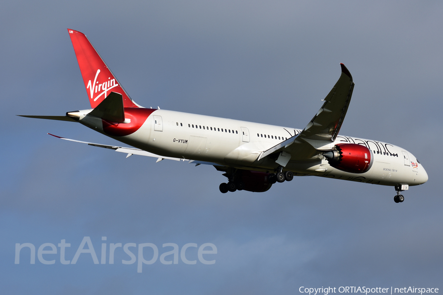 Virgin Atlantic Airways Boeing 787-9 Dreamliner (G-VYUM) | Photo 309272