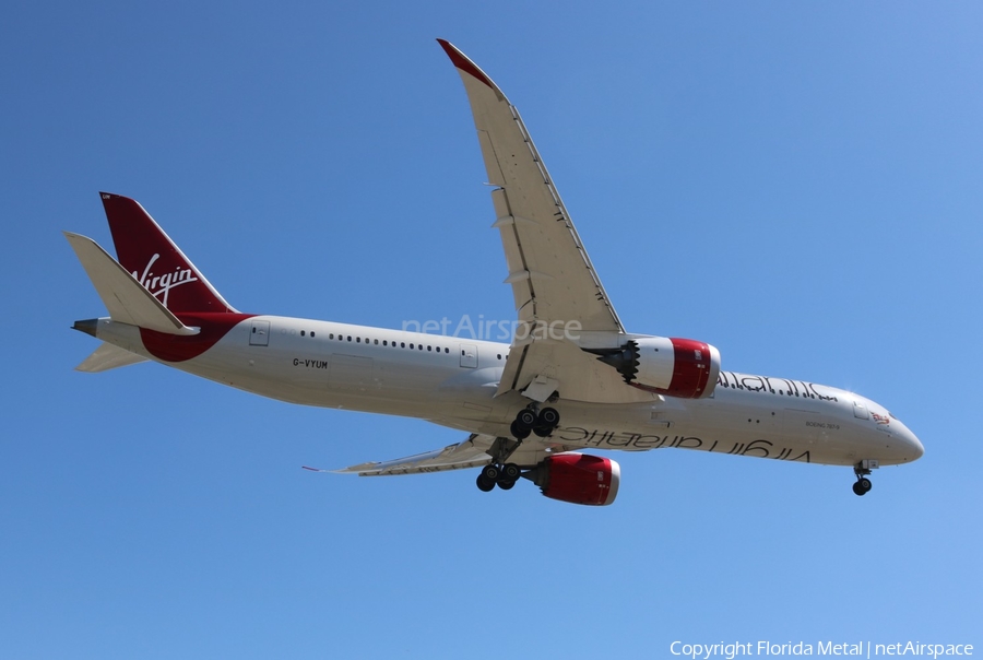 Virgin Atlantic Airways Boeing 787-9 Dreamliner (G-VYUM) | Photo 545052