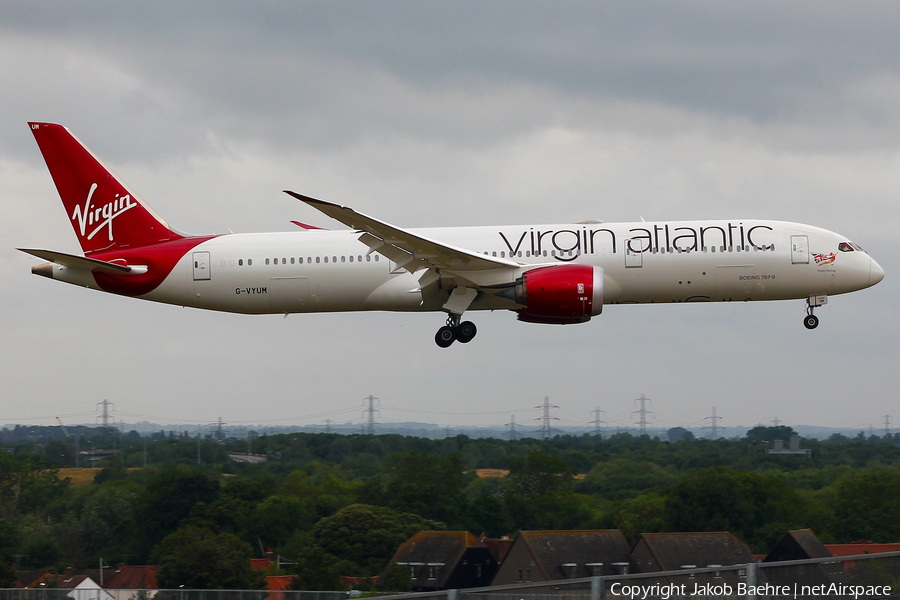 Virgin Atlantic Airways Boeing 787-9 Dreamliner (G-VYUM) | Photo 185527