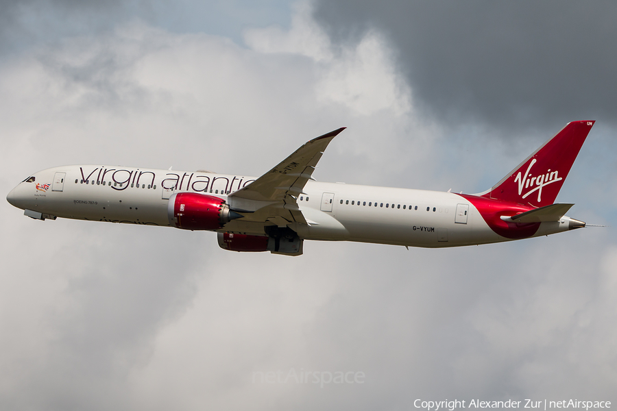 Virgin Atlantic Airways Boeing 787-9 Dreamliner (G-VYUM) | Photo 344377