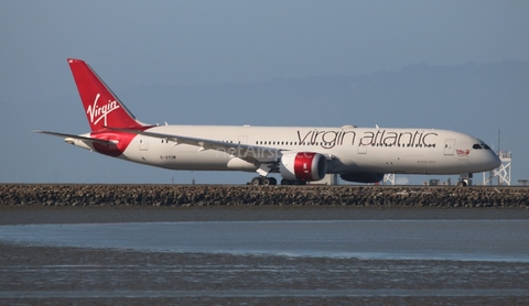 Virgin Atlantic Airways Boeing 787-9 Dreamliner (G-VYUM) at  San Francisco - International, United States