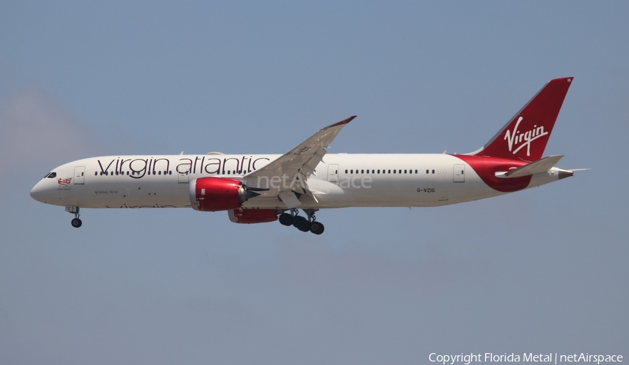 Virgin Atlantic Airways Boeing 787-9 Dreamliner (G-VZIG) | Photo 545065