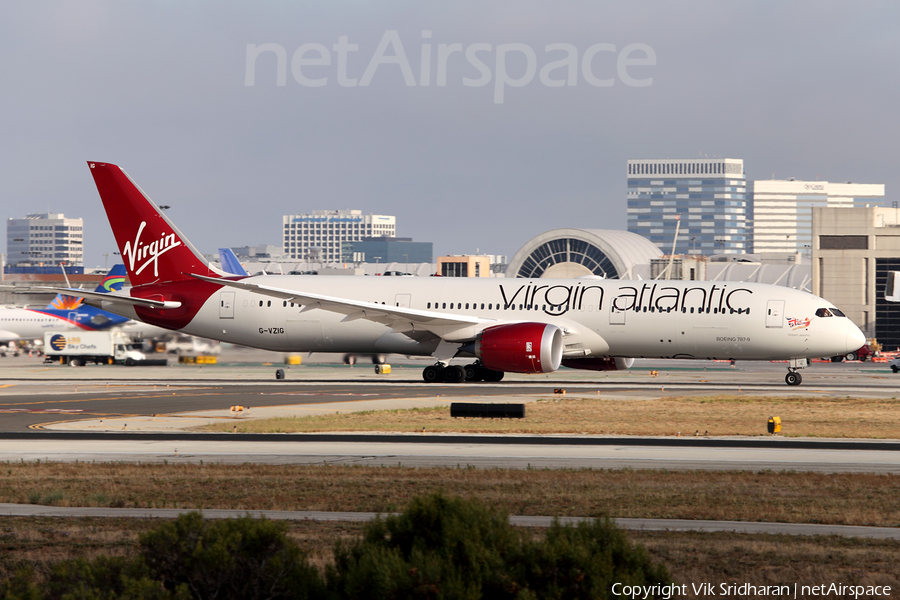 Virgin Atlantic Airways Boeing 787-9 Dreamliner (G-VZIG) | Photo 78196