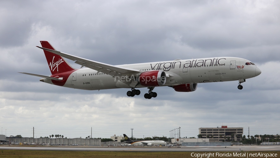 Virgin Atlantic Airways Boeing 787-9 Dreamliner (G-VZIG) | Photo 316816