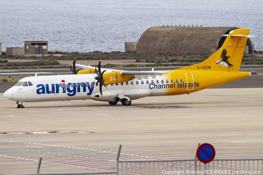 Aurigny Air Services ATR 72-500 (G-VZON) | Photo 368895